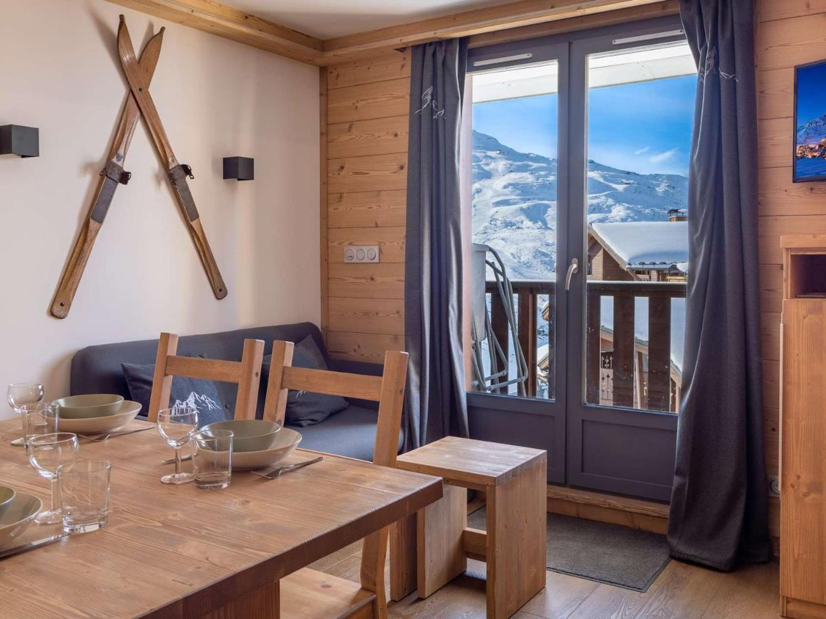 Appartement Moderne A Val Thorens - 4 Pers - 1 Chambre, 1 Cabine, Skis Aux Pieds, Balcon - Fr-1-637-30 Exteriér fotografie